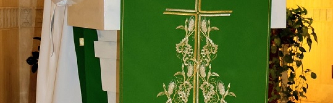 Bishop Thomas Graham Rose celebrating Mass at Santa Martha Chapel “Ad Limina Visit Opening Reflection