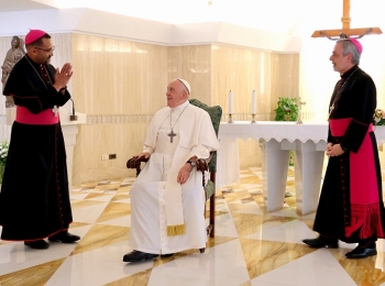 SACBC President Bishop Sipuka on Ad Limina Visit: Conference must strengthen “self-sustenance drive.”