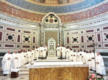 Archbishop Nubuasah celebrating Mass at St John Lateran Basilica: “All churches lead to Rome, to the Lateran Cathedral”